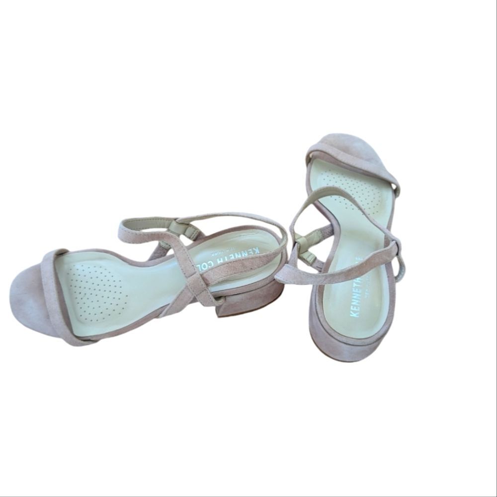 Kenneth Cole Women's Maisie‎ Low Simple Sandal Heeled Size 5.5